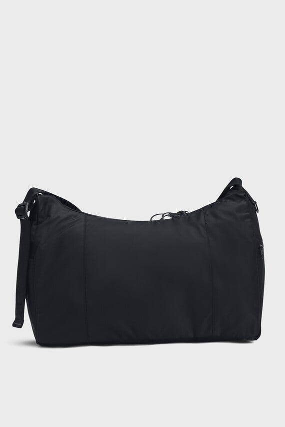 Женская черная спортивная сумка UA Studio Slouchy Duffle
