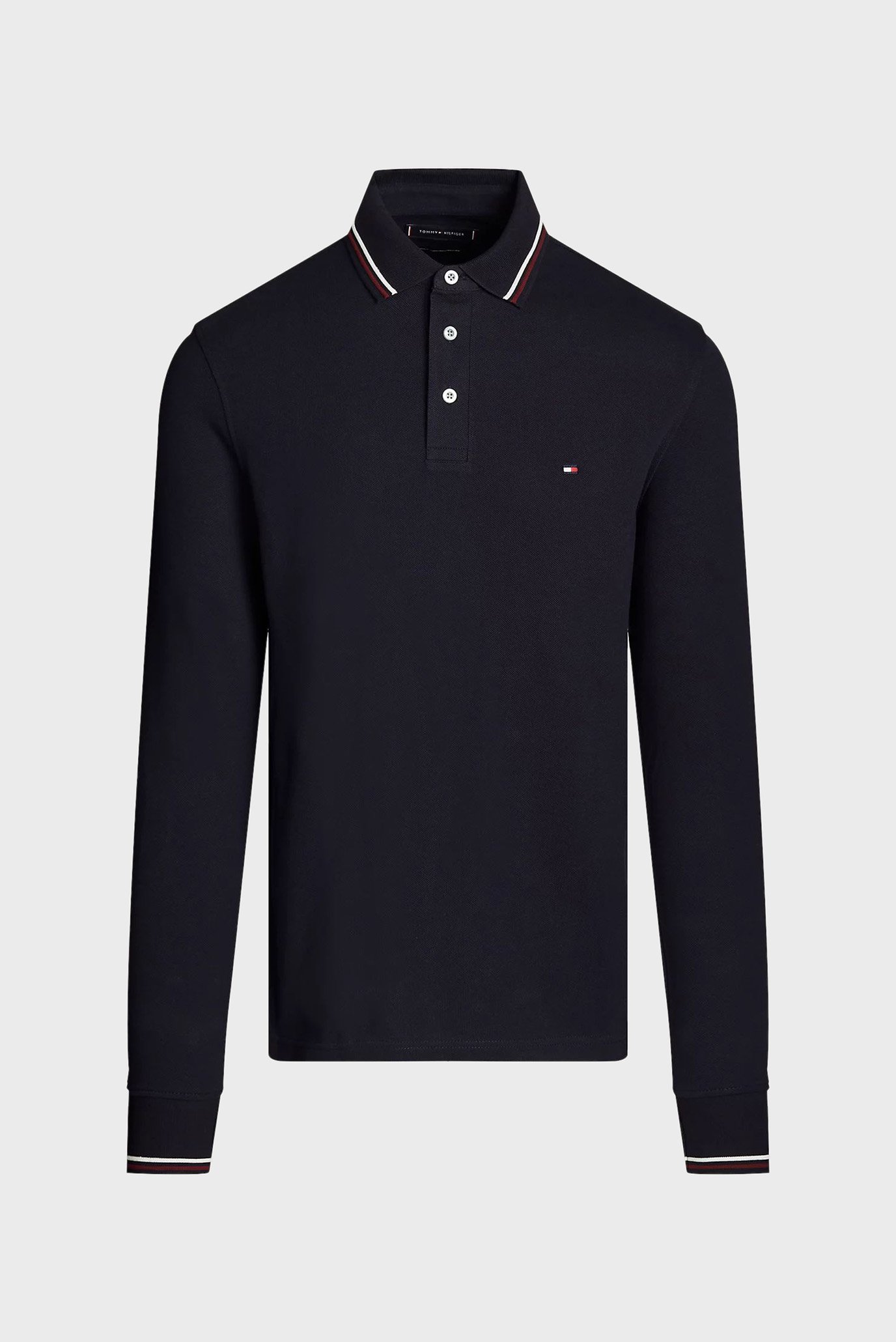 Поло с длинным рукавом L S TIPPED SLIM FIT POLO 5