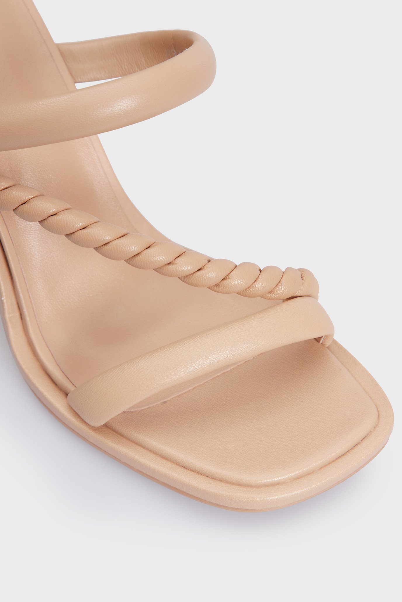 Женские бежевые кожаные мюли SadiePRPY Женские бежевые кожаные мюли Sadie 10