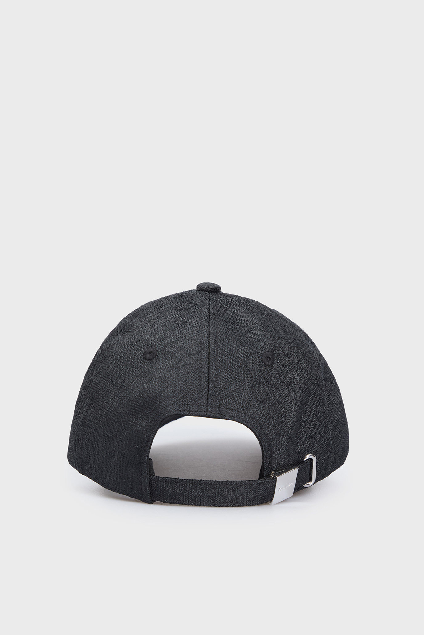 Женская черная кепка с узором MONOGRAM JACQUARD CAP 3