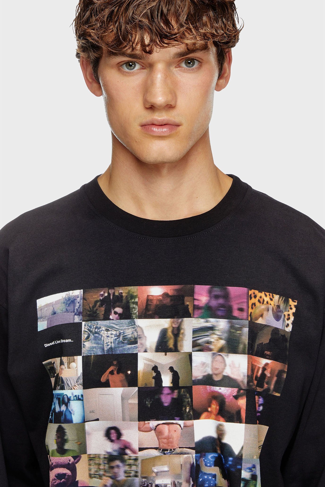 Мужской черный лонгслив T-BOXTY-LS 4