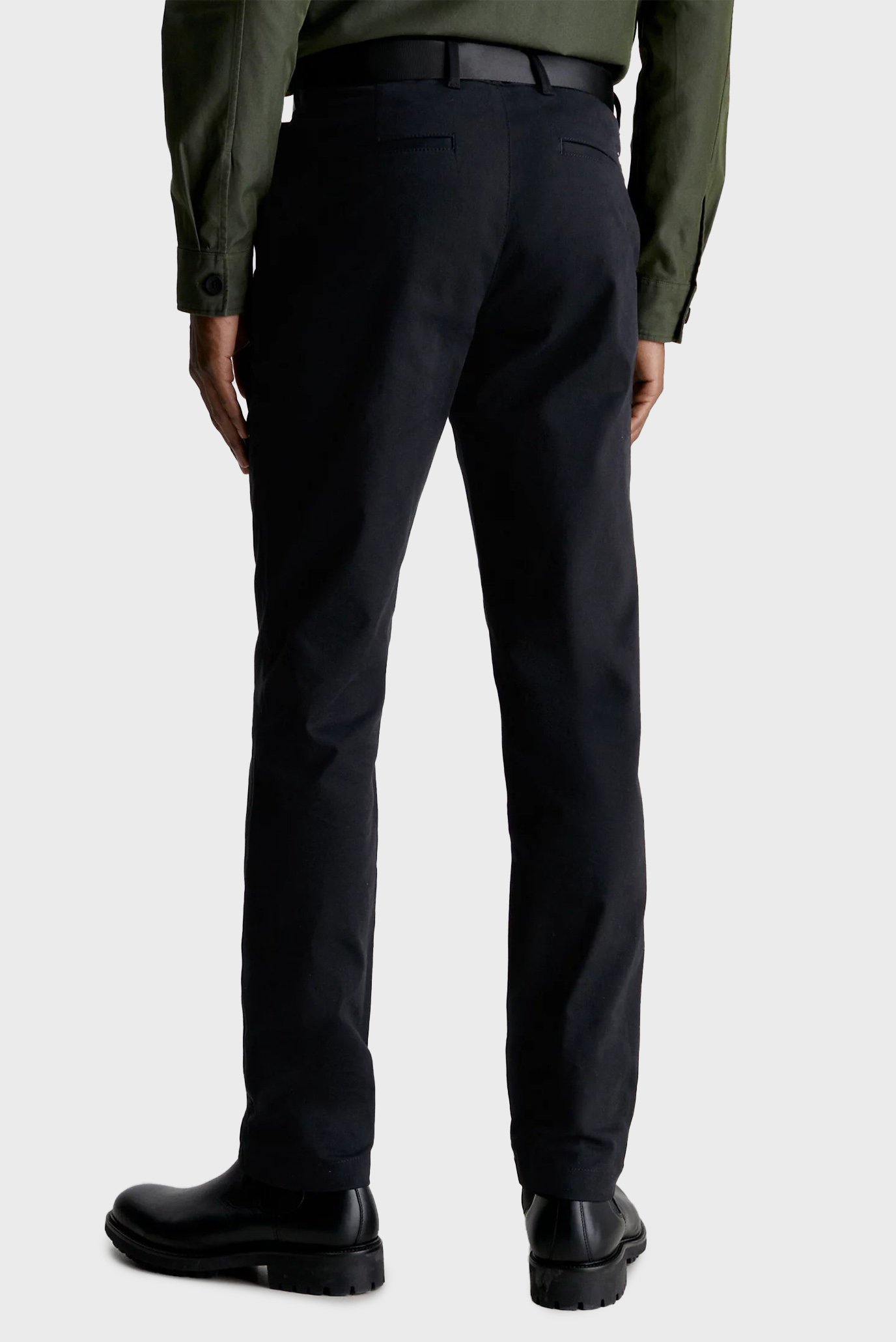 Мужские черные чиносы MODERN TWILL SLIM CHINO 8