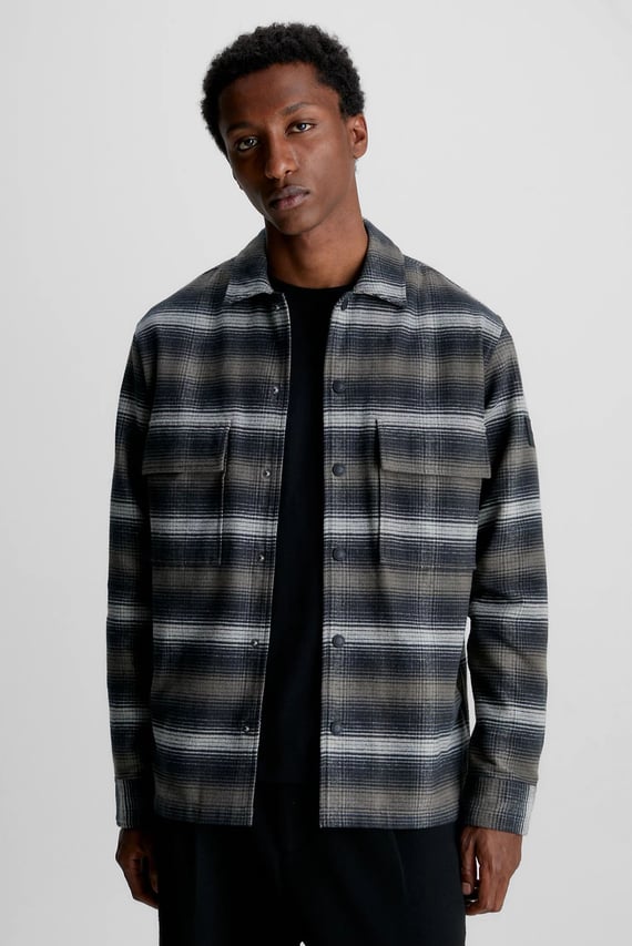 Рубашка FLANNEL OVERCHECK OVERSHIRT