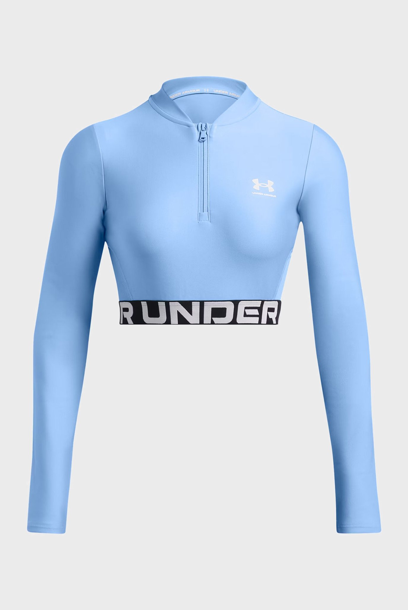 Лонгслив HeatGear Rib 1 4 Zip LS 3