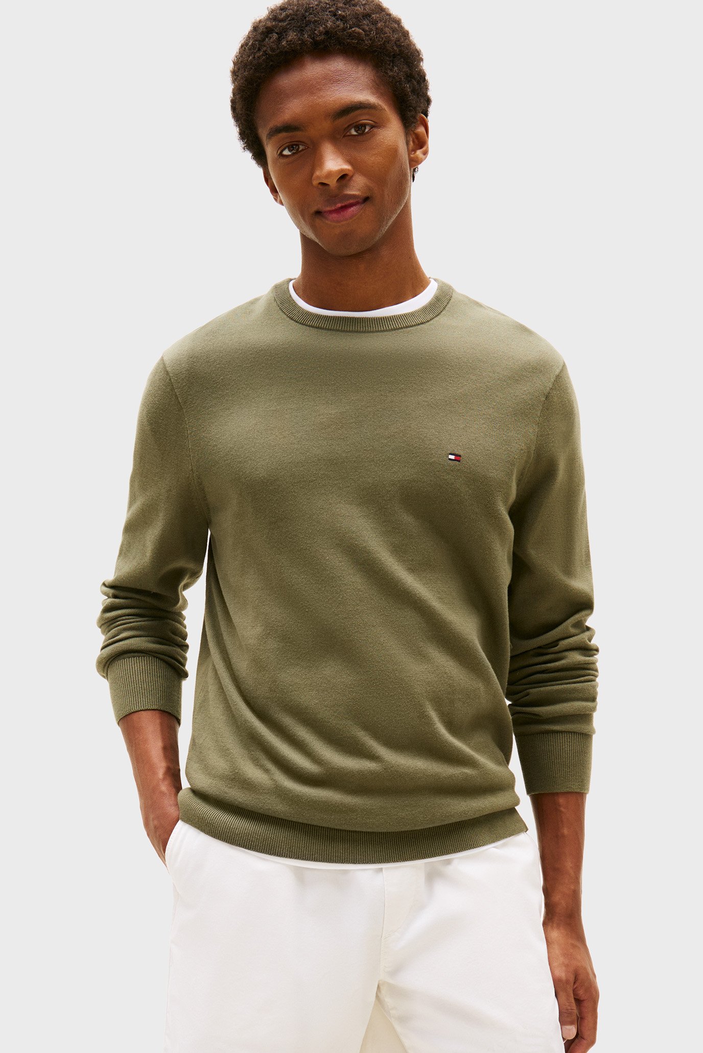 Свитер/ESSENTIAL SSNL COTTON CREW NECK 1
