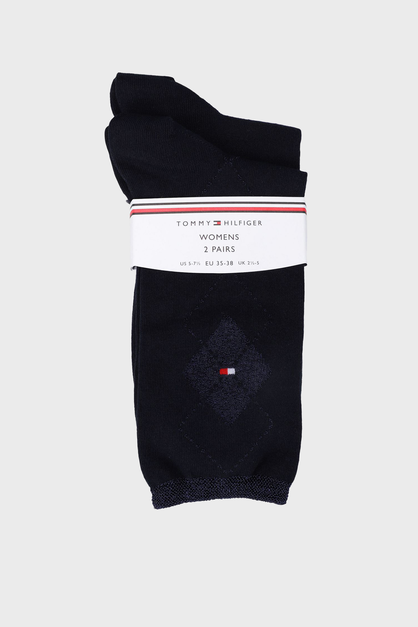 Носки TH WOMEN SOCK 2P SHINY ARGYLE 3