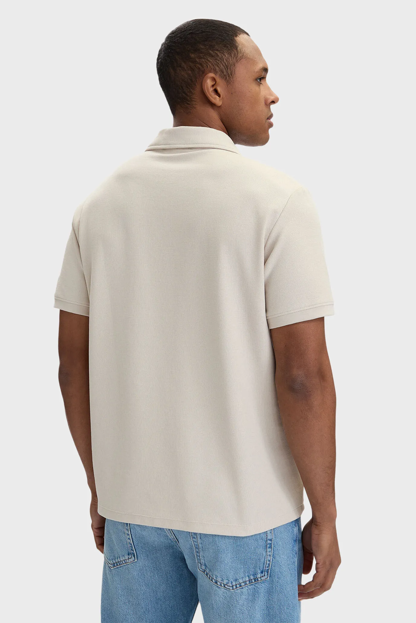 Поло SS EASY MICRO WAFFLE CAMP POLO 3