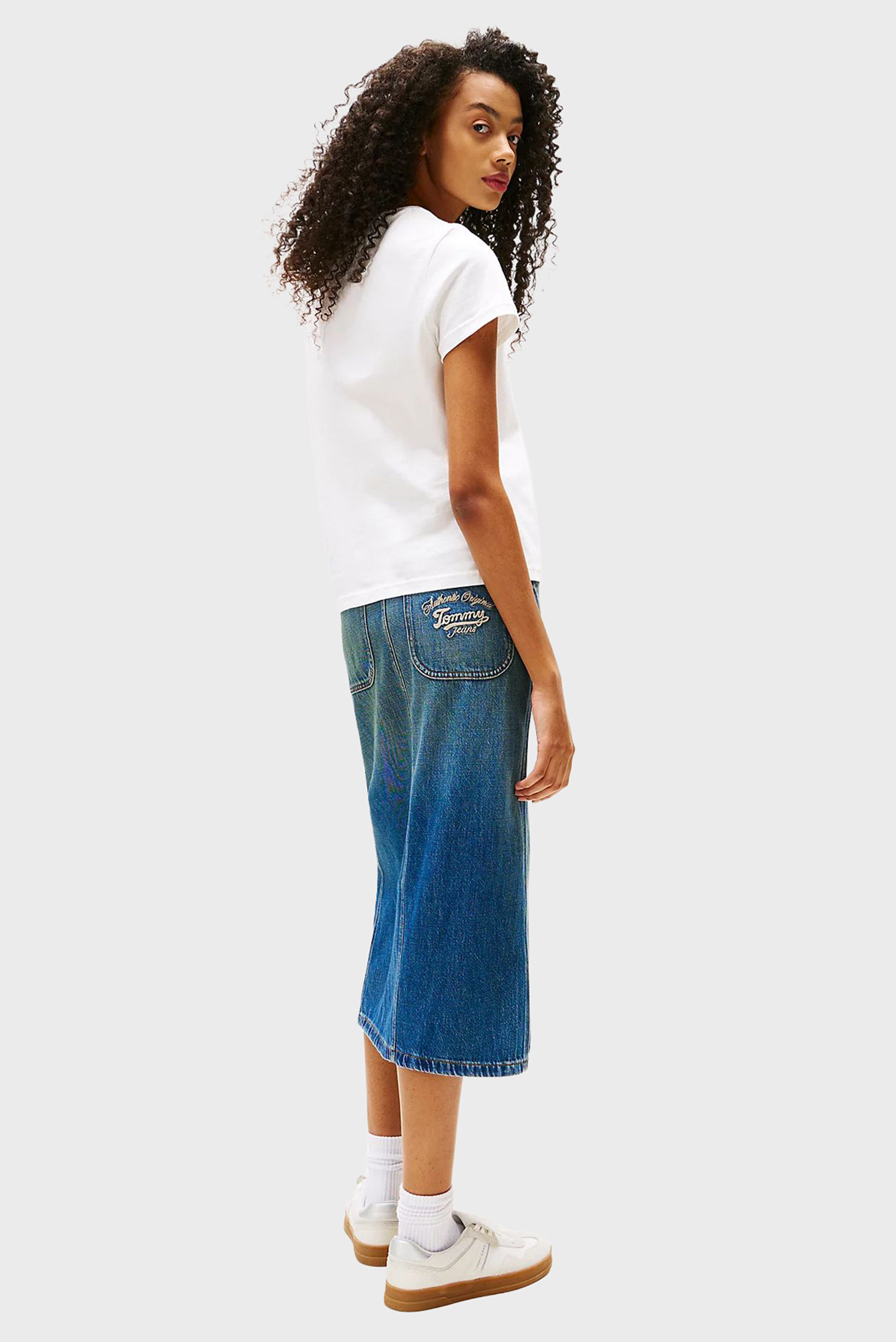 Футболка/TJW REG FLORAL FLAG TEE 3