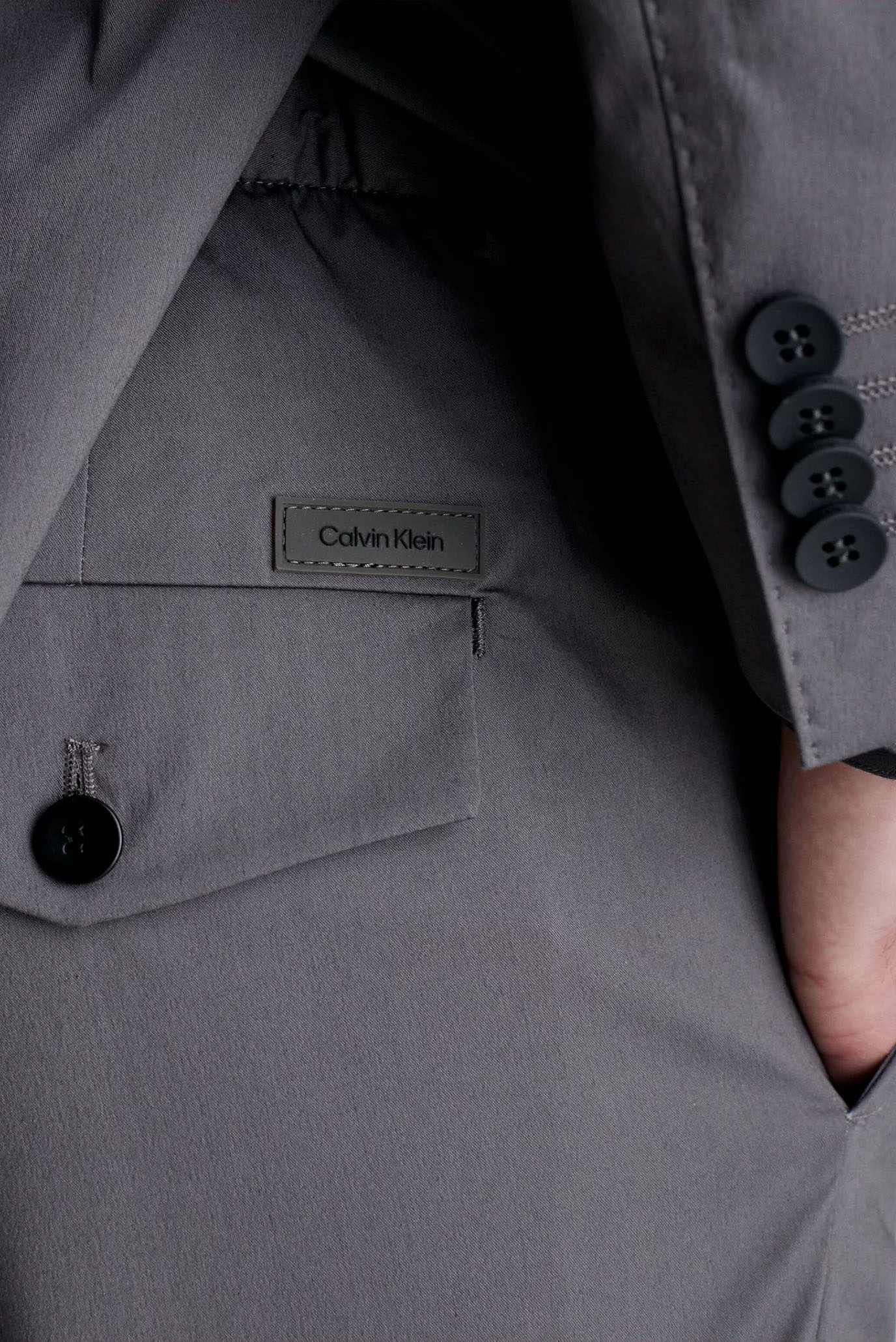 Брюки CRINKLE TECH COTTON PANTSCalvin Klein Брюки CRINKLE TECH COTTON PANTS 2