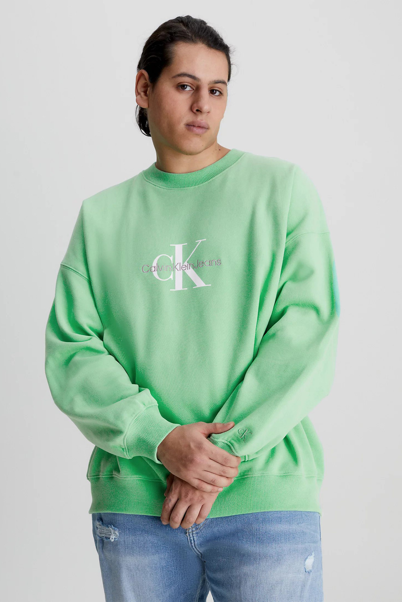 Свитшот MONOLOGO OVERSIZED CREW NECK 2