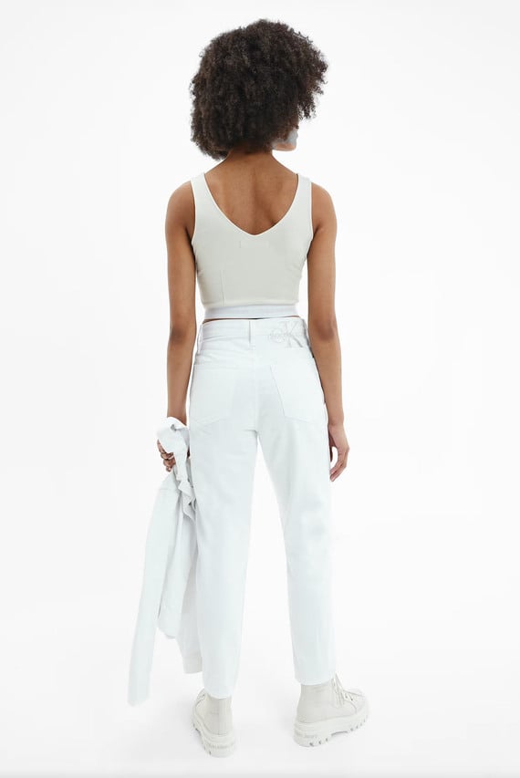 Топ CONTRAST TAPE MILANO STRAPPY TOP