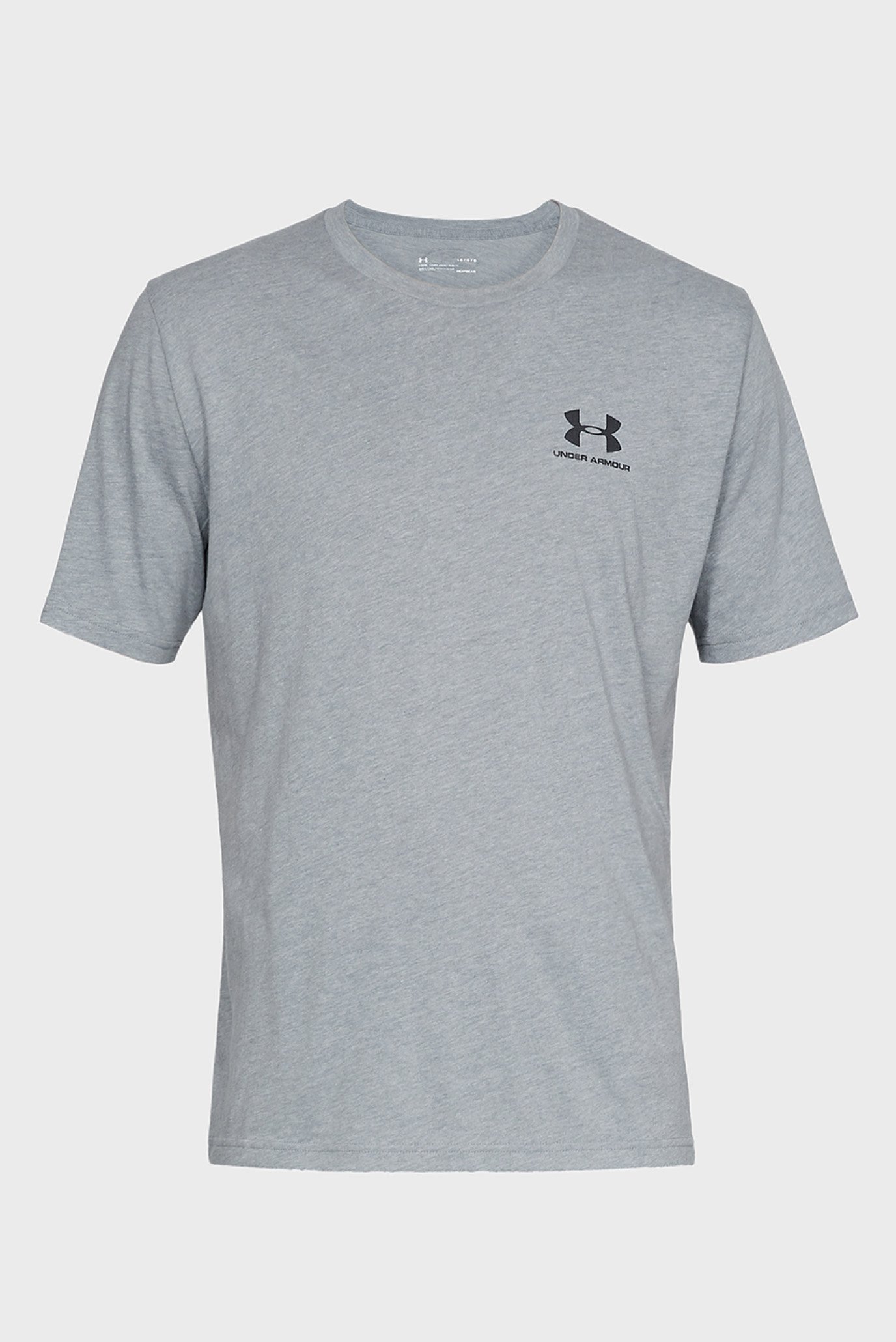 Мужская серая футболка SPORTSTYLE LEFT CHEST SSUnder Armour Мужская серая футболка SPORTSTYLE LEFT CHEST SS 9