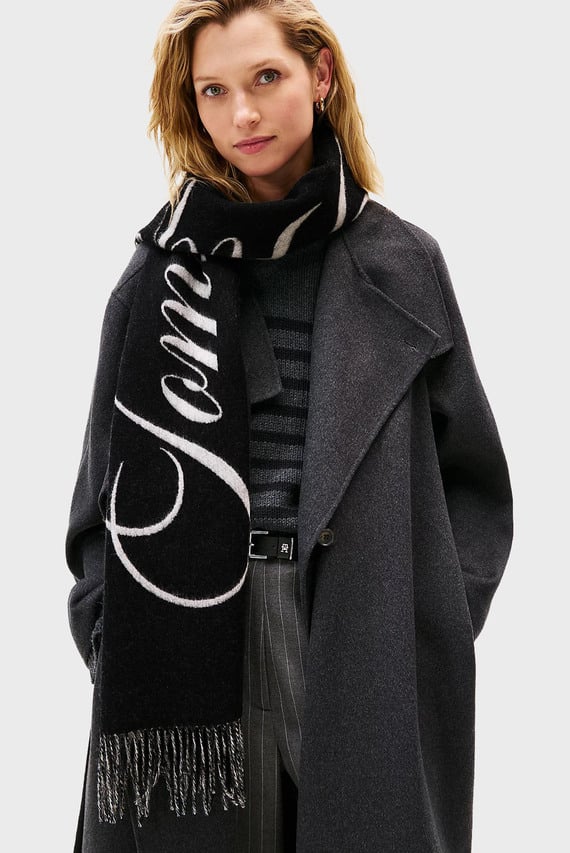 Шарф TOMMY SCRIPT LOGO SCARF