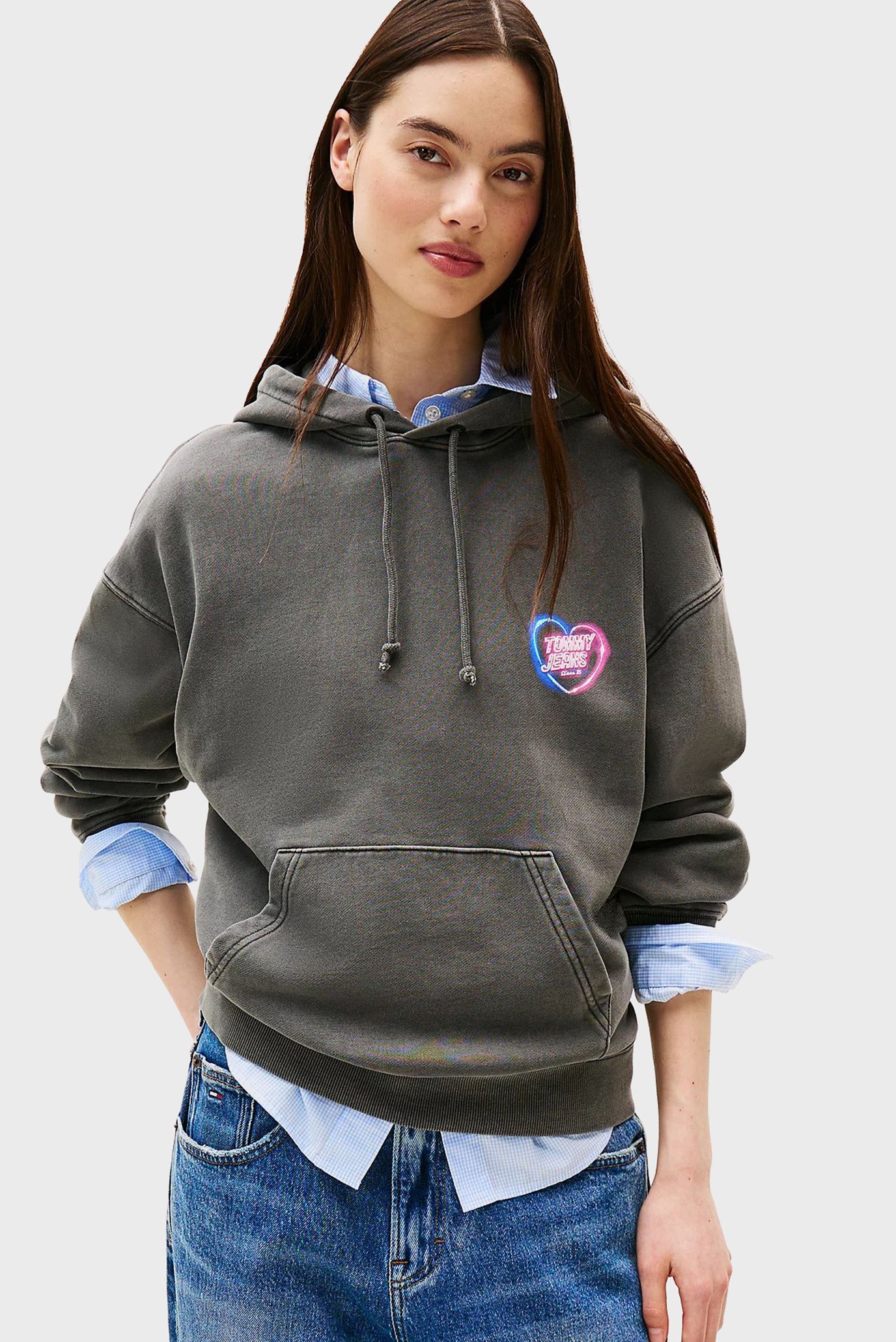 Худи/TJW BXY NEON HOODIE EXT 1