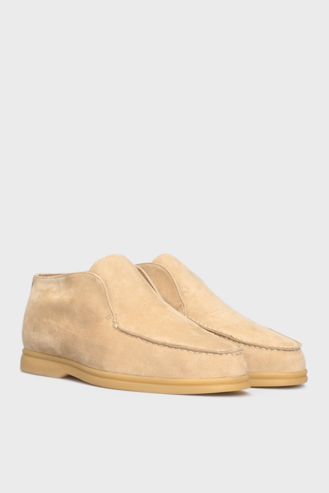 Женские бежевые замшевые ботинкиPRPY Женские бежевые замшевые ботинки 7