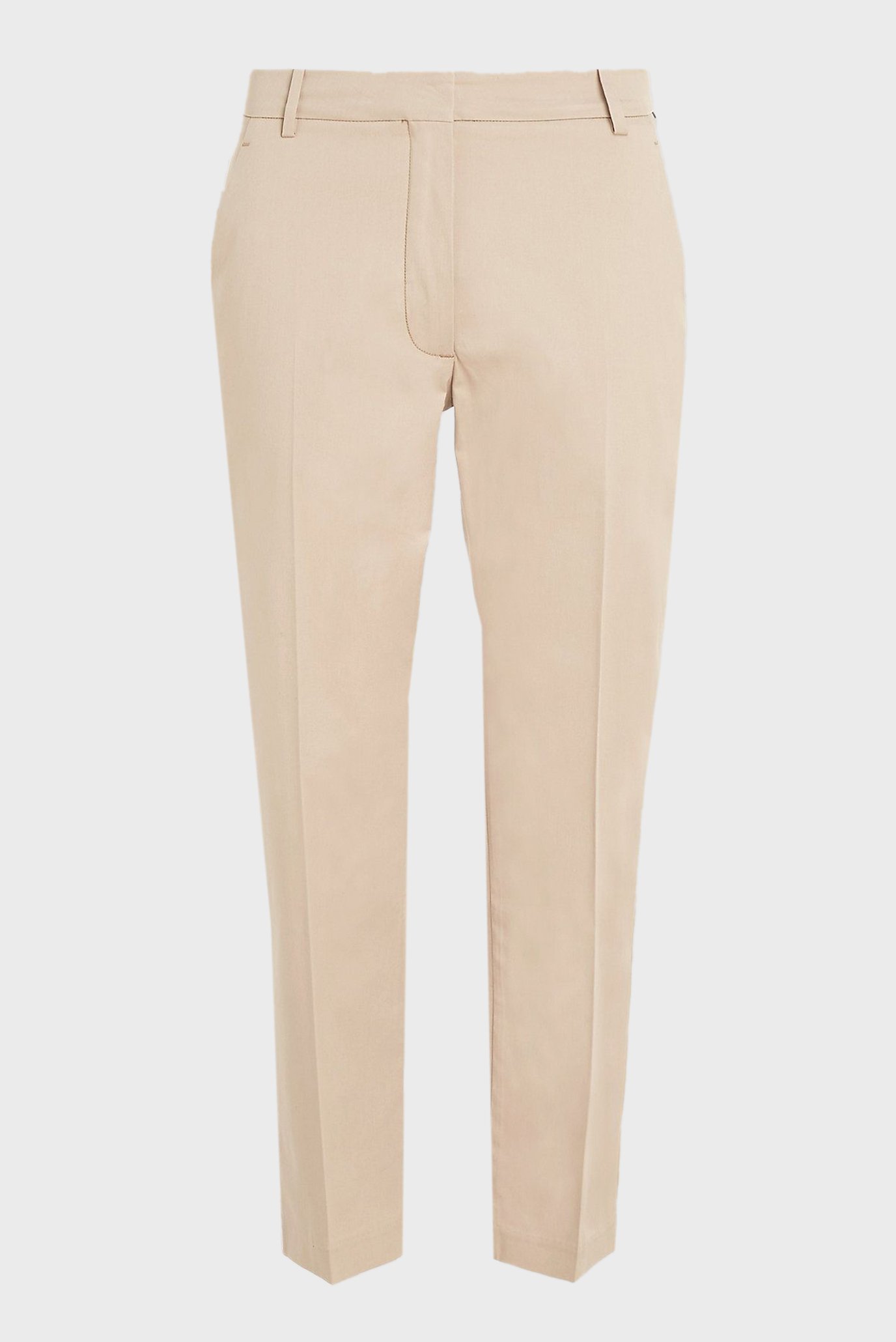 Женские бежевые чиносы SLIM STRAIGHT CO CHINO 5