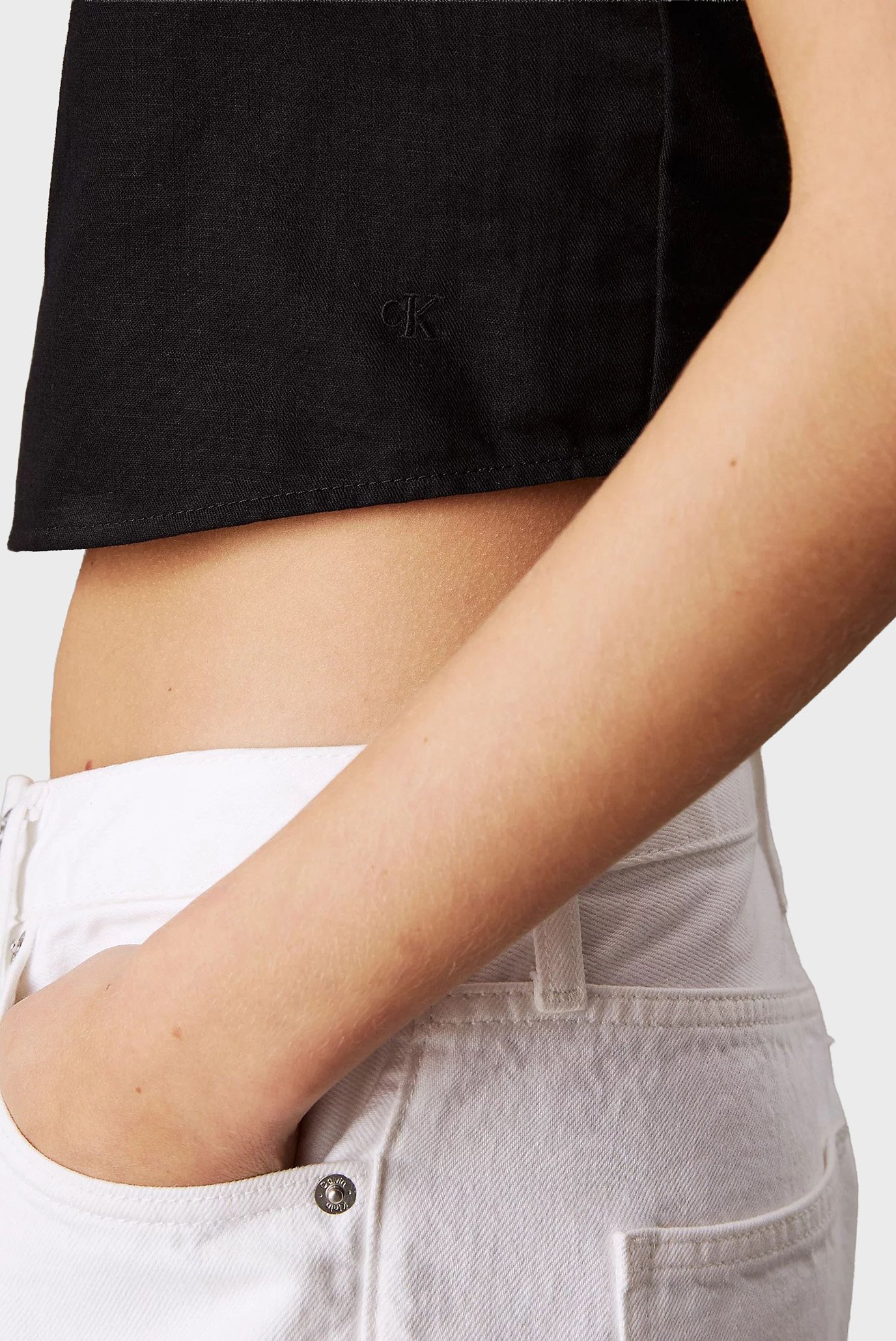 Женский черный топ SOFTCalvin Klein Jeans Женский черный топ SOFT 4