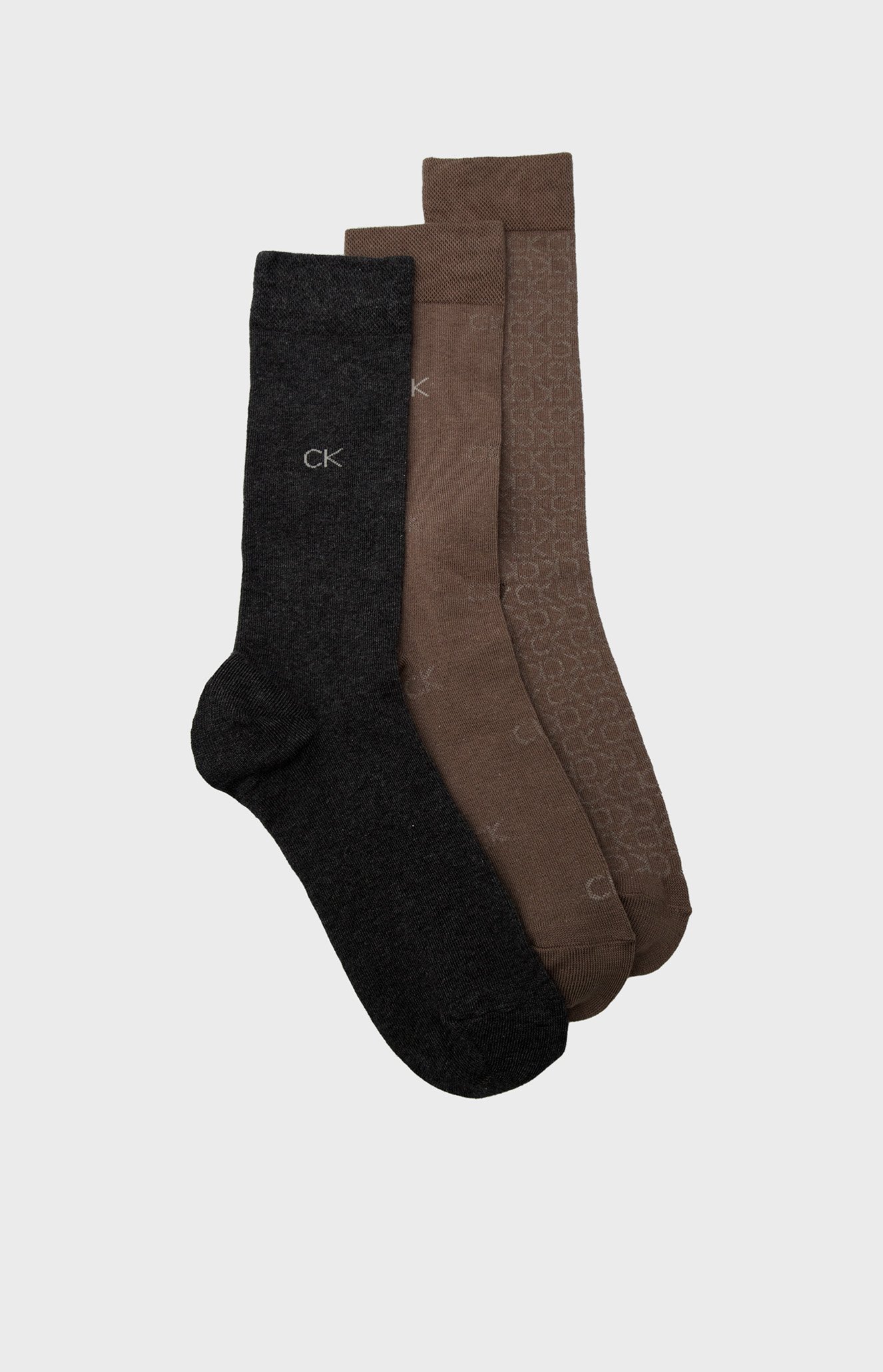 Набор носков CK MEN SOCK 3P LOGO GIFTBOX 3