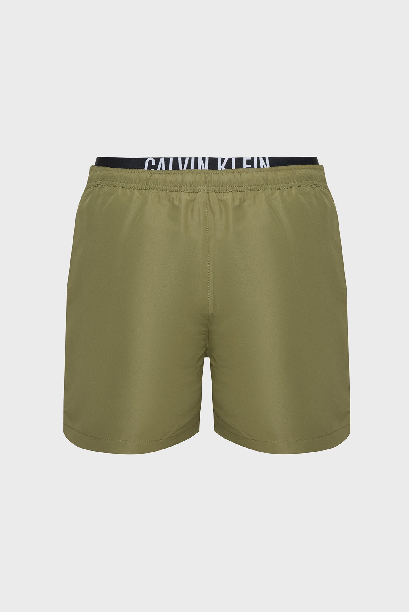 Мужские оливковые плавательные шорты 2