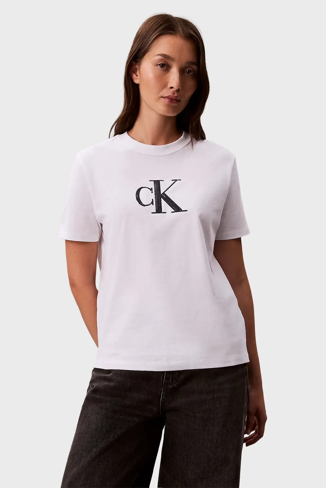 Футболка SS SEQUIN CK GRAPHIC TEE 1