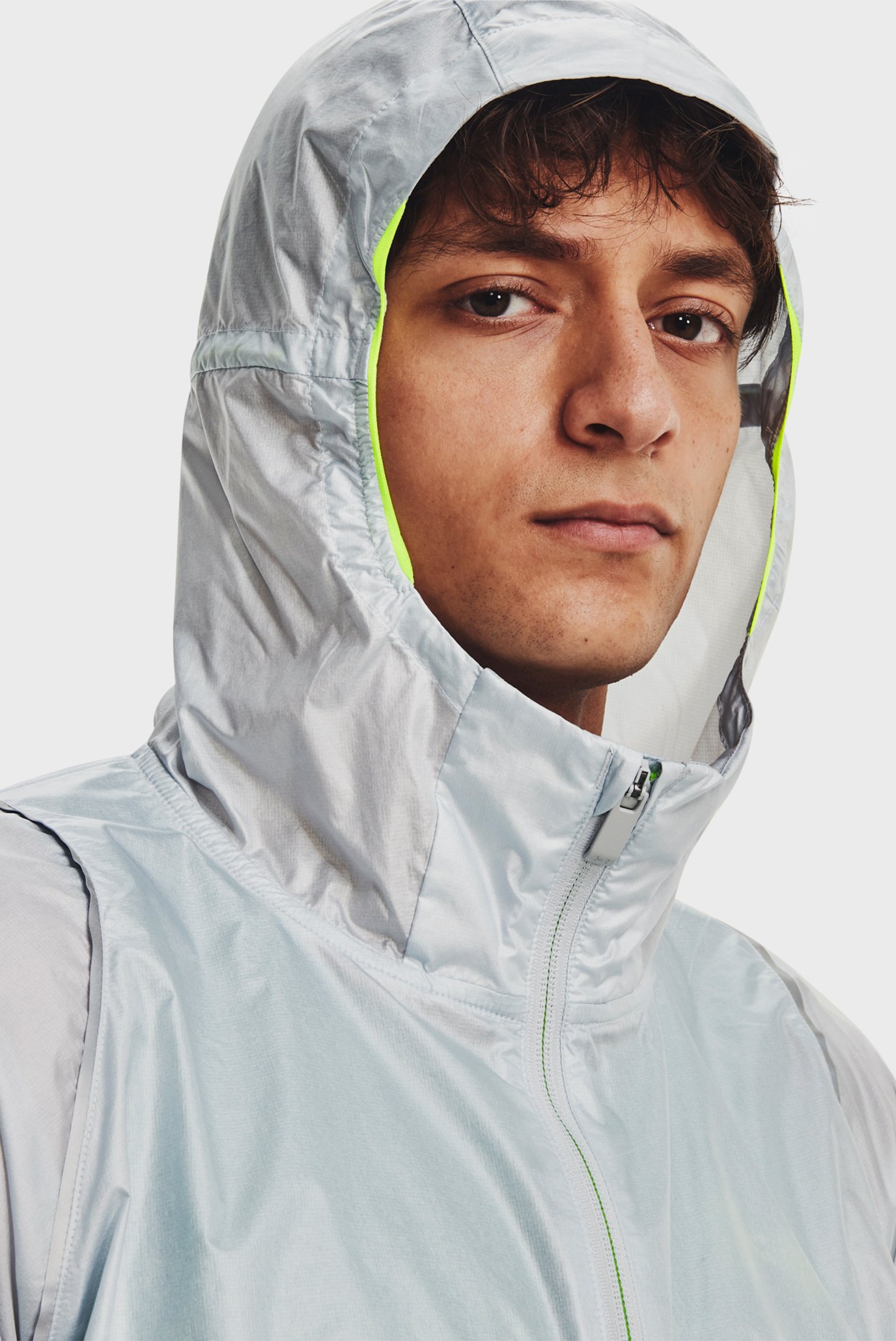 Мужская серая ветровка Impasse Lightweight Run Jkt 6