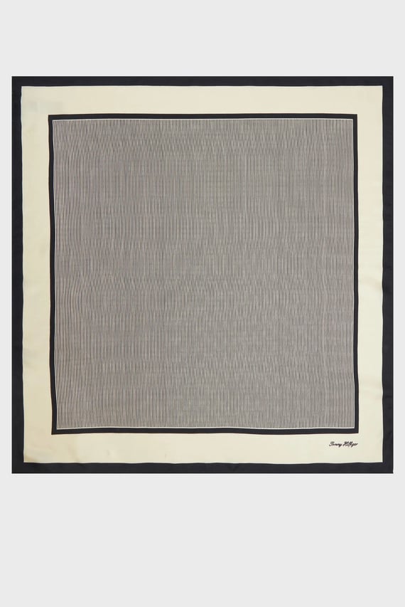 Шарф TH ELEVATED FLAG SILK SQUARE