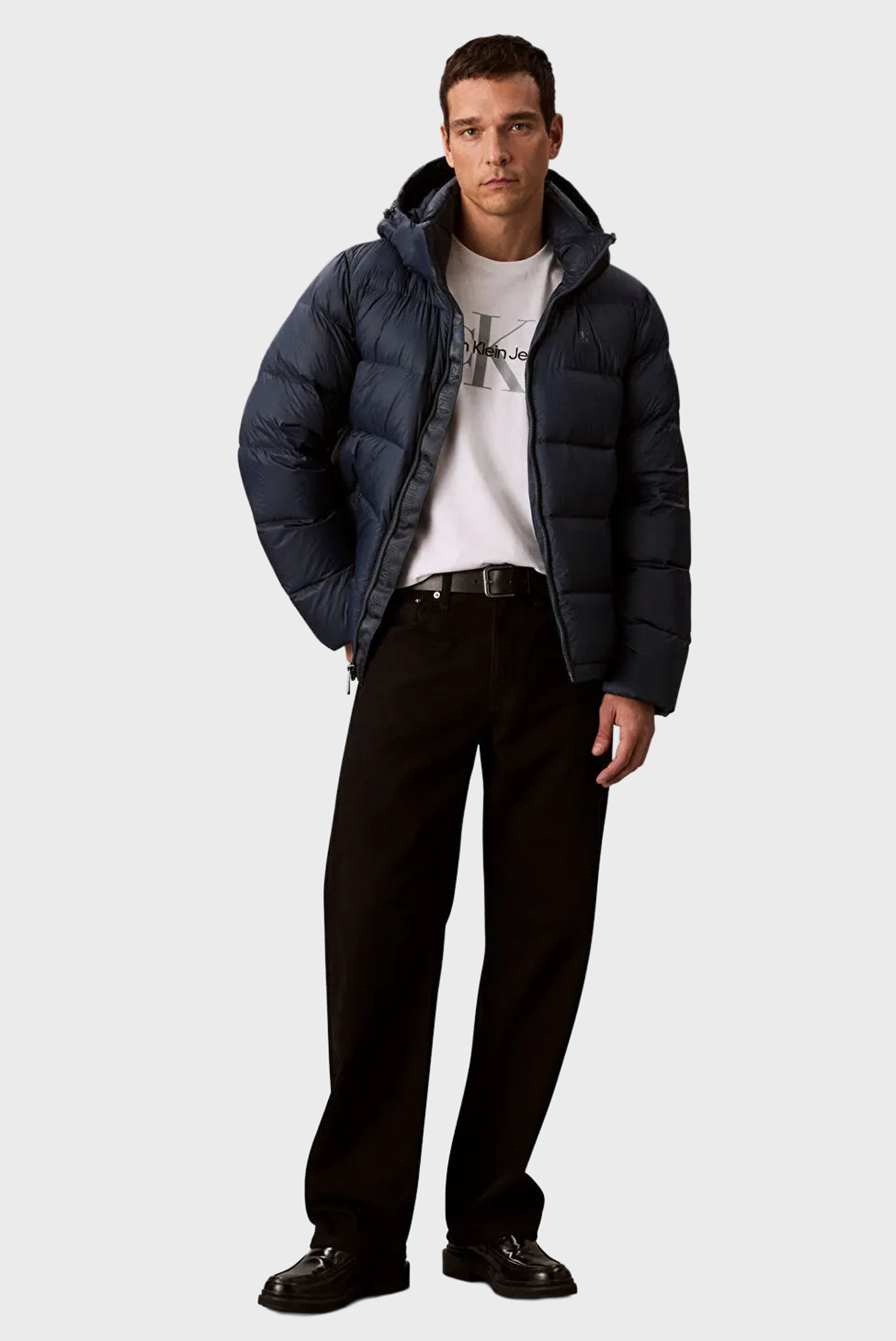 Куртка зимняя LS NYLON ZIP OFF HOOD DOWN PUFFE 2