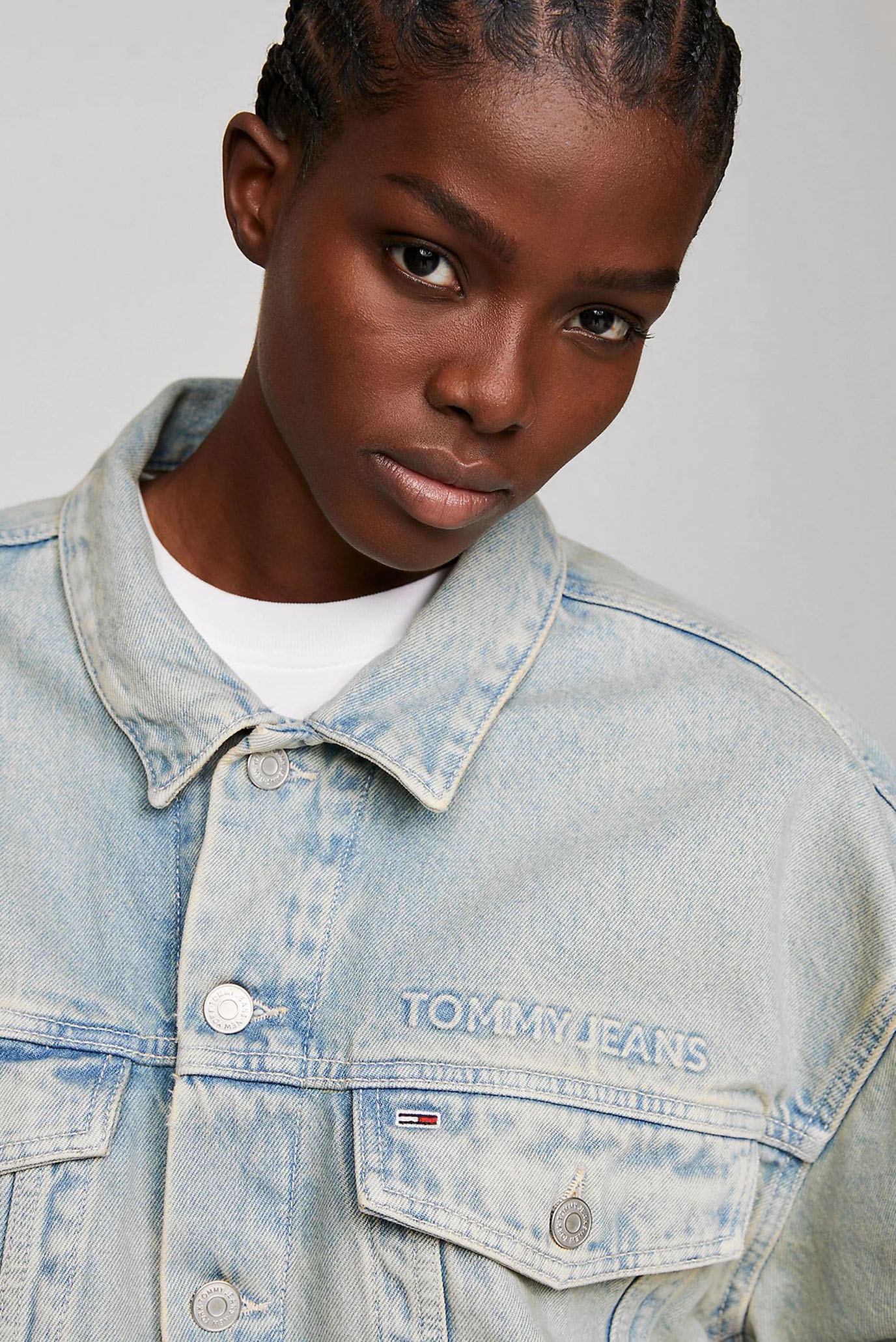 Женская голубая джинсовая куртка DAISY OVR 10