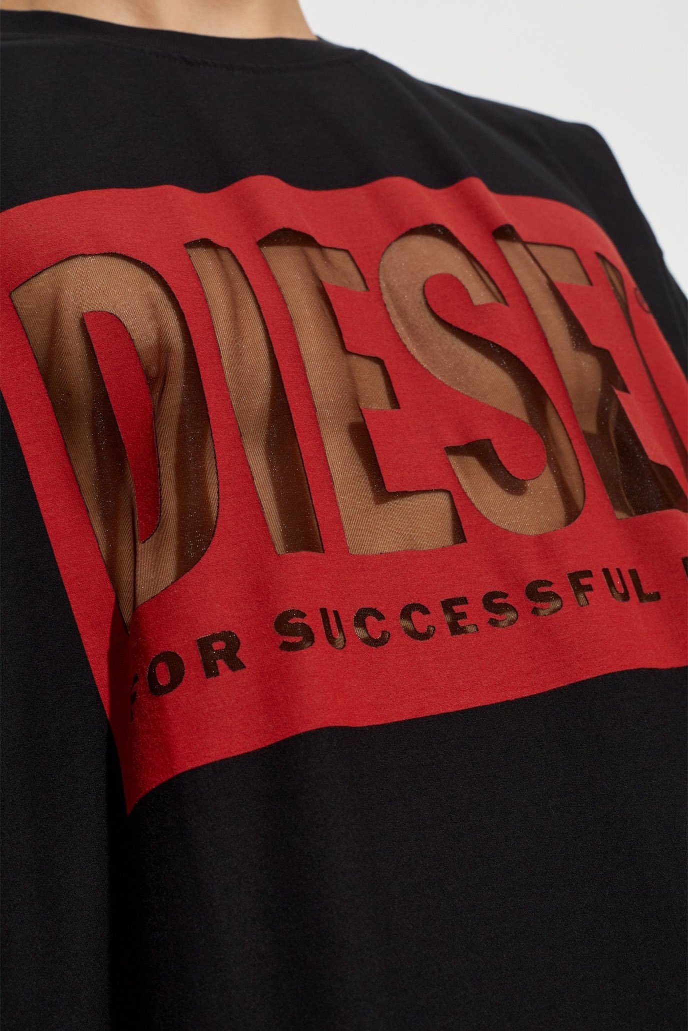 Мужская черная футболка T-BOXT-S4  FSDiesel Мужская черная футболка T-BOXT-S4  FS 2