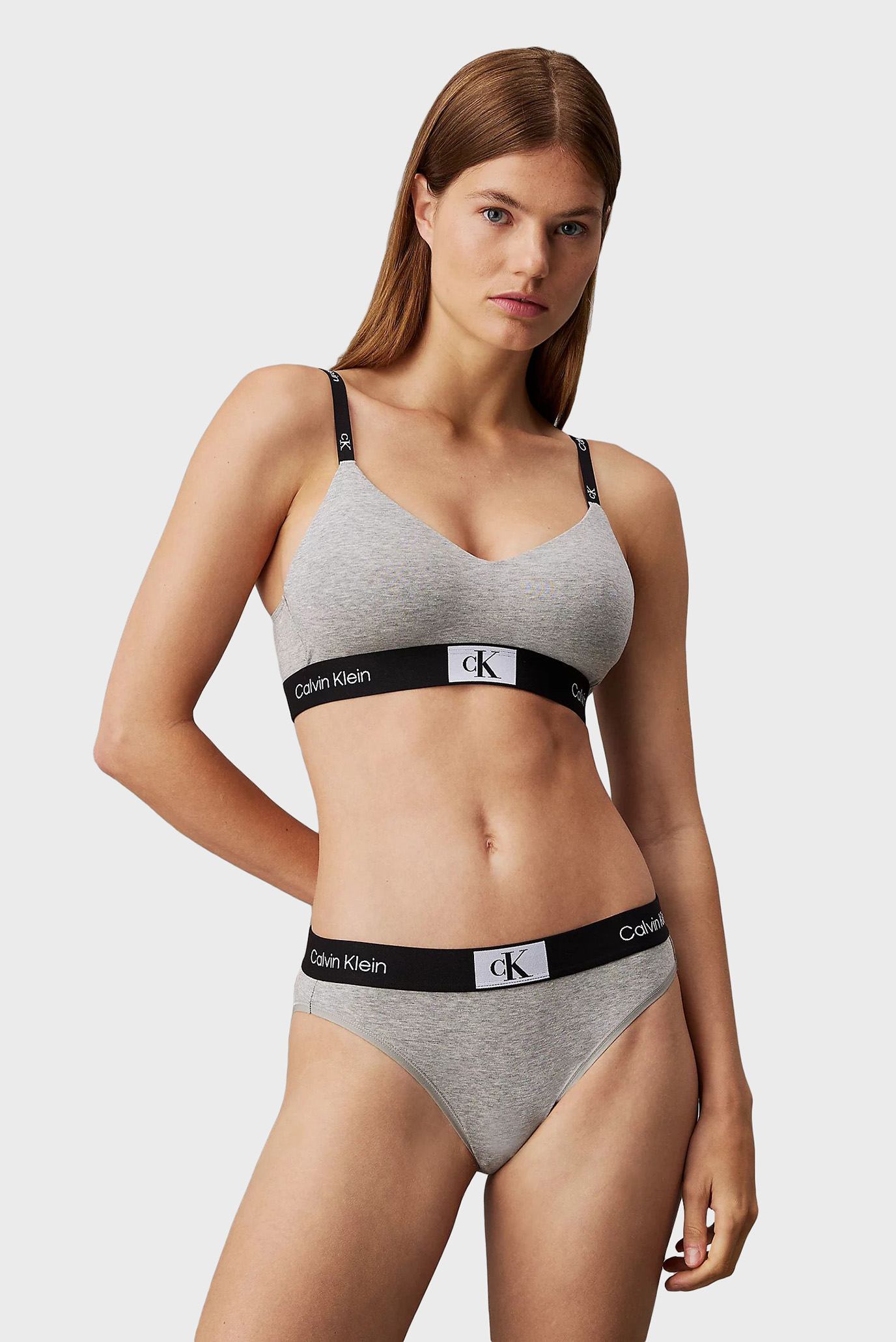 Женский серый бюстгальтер LGHT LINED BRALETTE 6