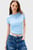 Футболка/TJW SLIM BADGE RIB TEE