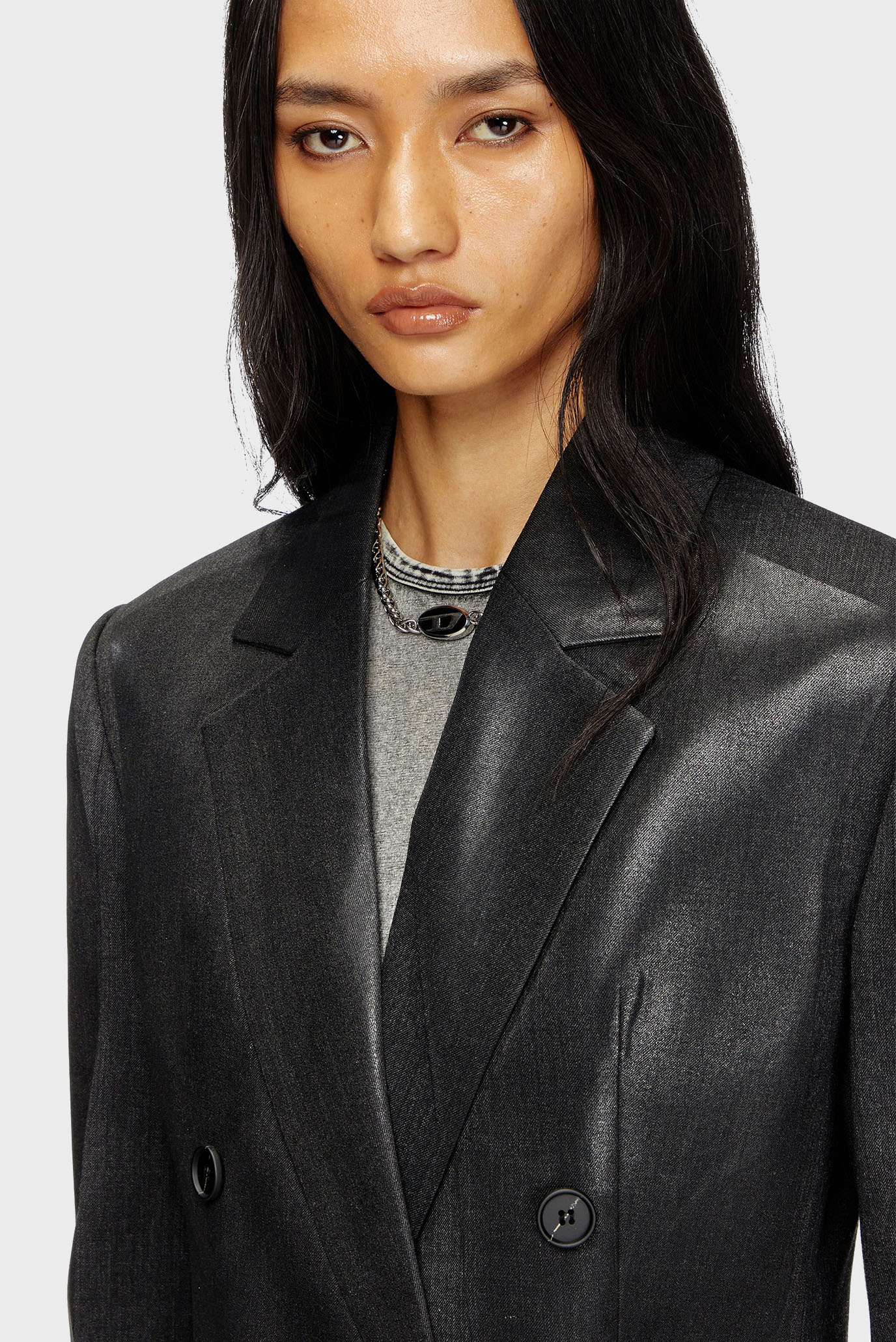 Женский черный жакет G-ALLANT 4