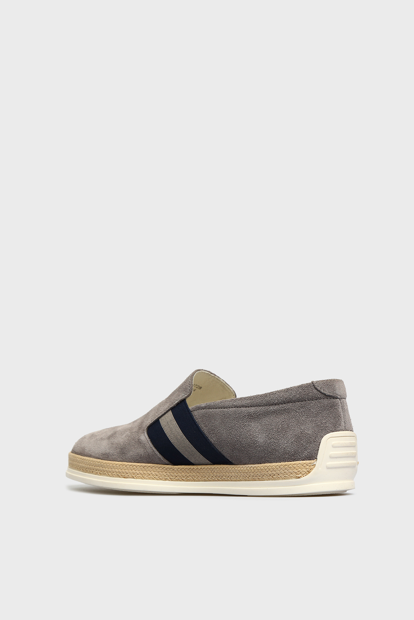 Мужские серые замшевые слипоны Ranbir 4