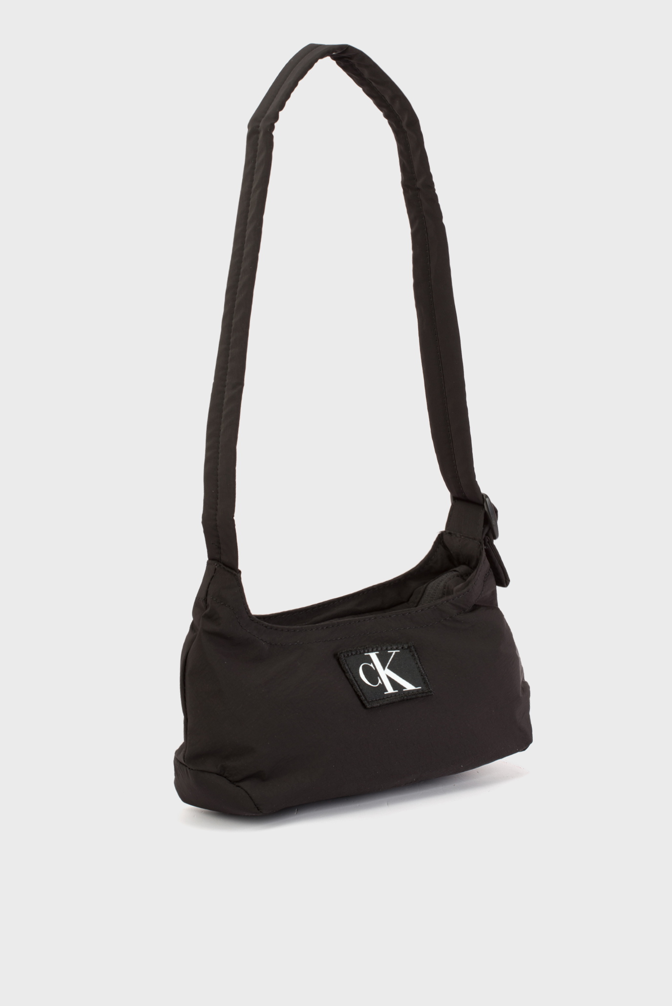 Calvin Klein Jeans City Nylon Round Shoulder Bag - Black - Women