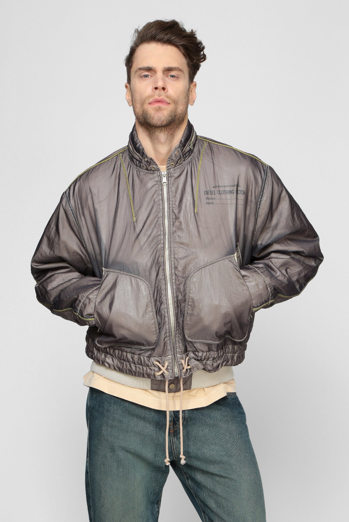 Мужская серая куртка U23 JACKET 6