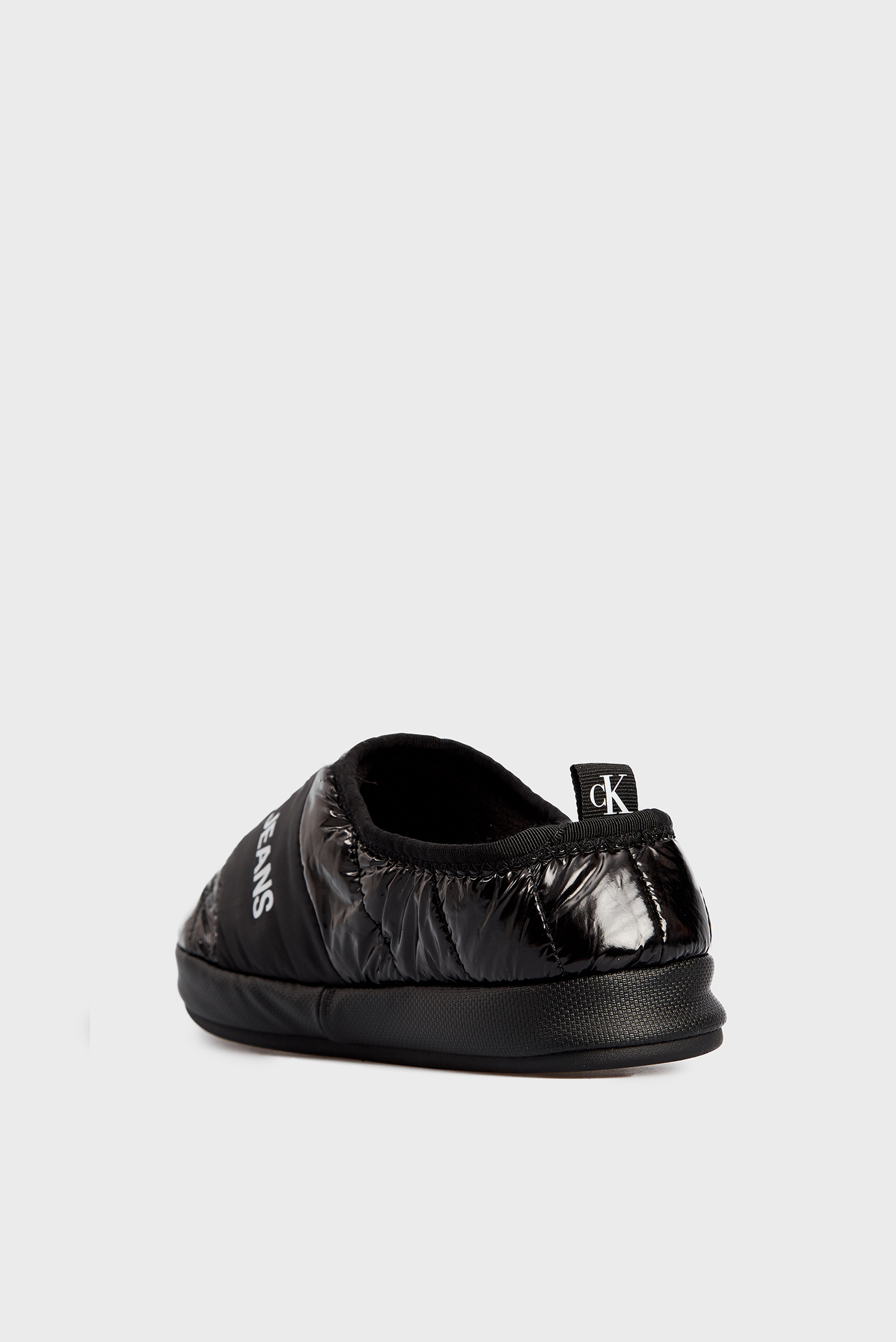 Женские черные тапочки 8