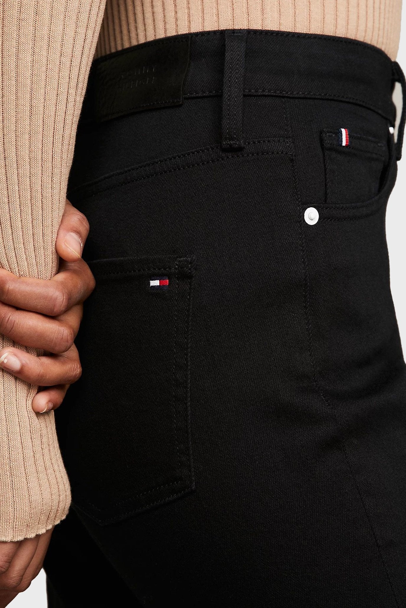 Женские черные джинсы BOOTCUT HW STAY BLACK 4