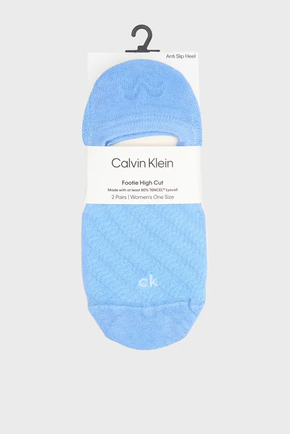 Следы CK WOMEN FOOTIE HC 2P STRUCTUR Calvin Klein