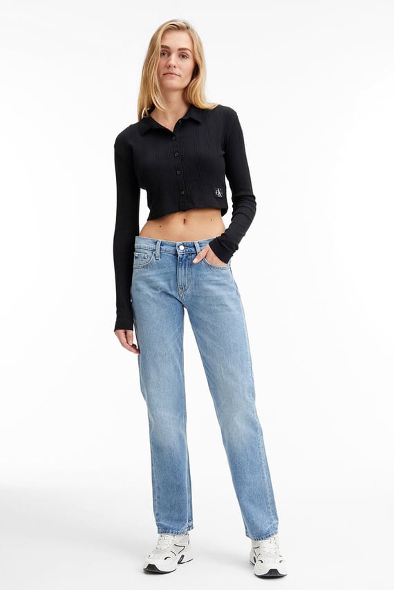 Джинсы LOW RISE STRAIGHT Calvin Klein Jeans
