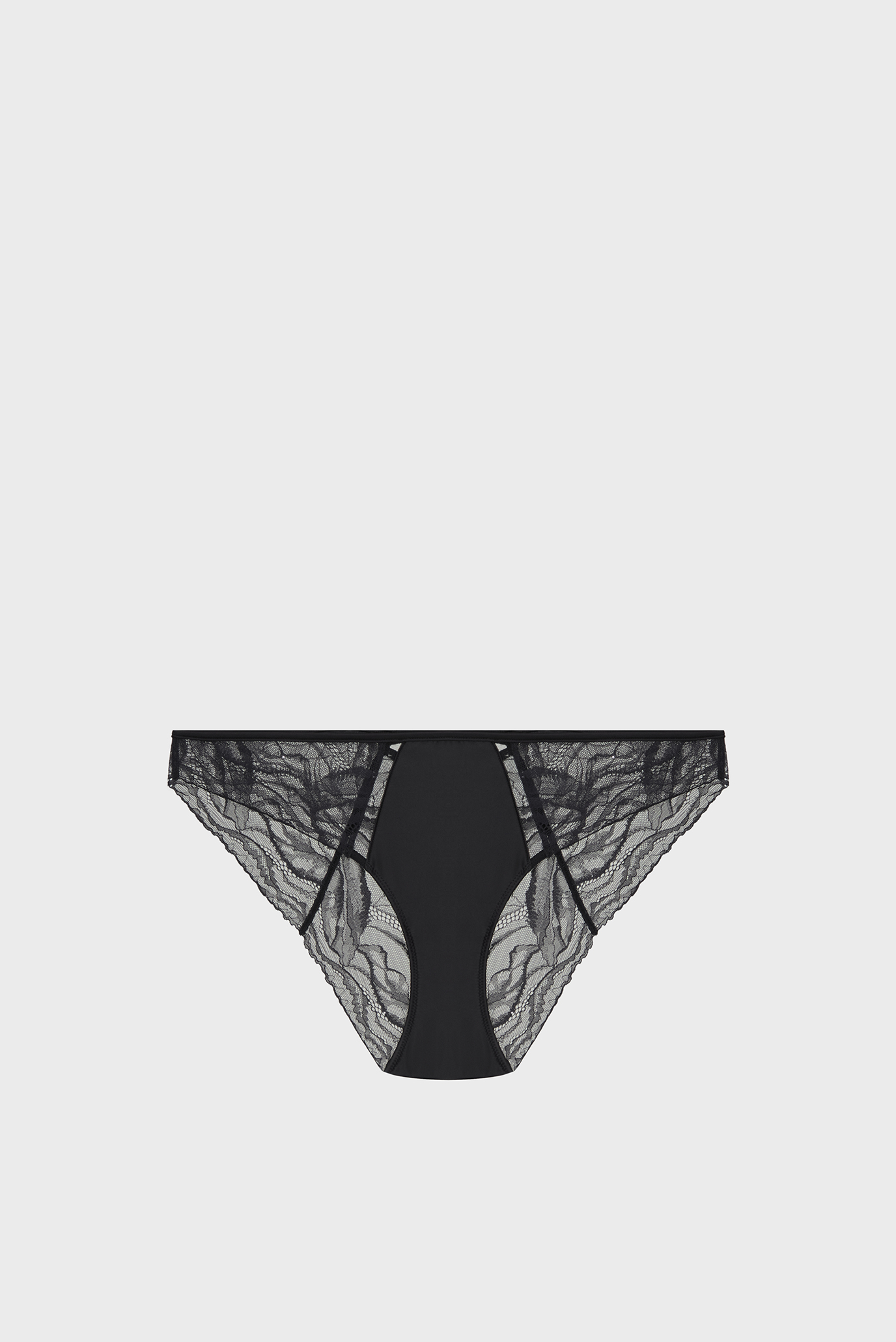 Женские черные трусики BIKINI 8