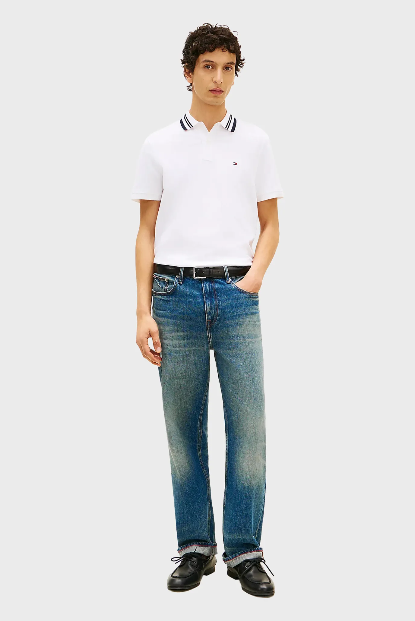 Поло MERC JACQUARD RWB DETAIL 4