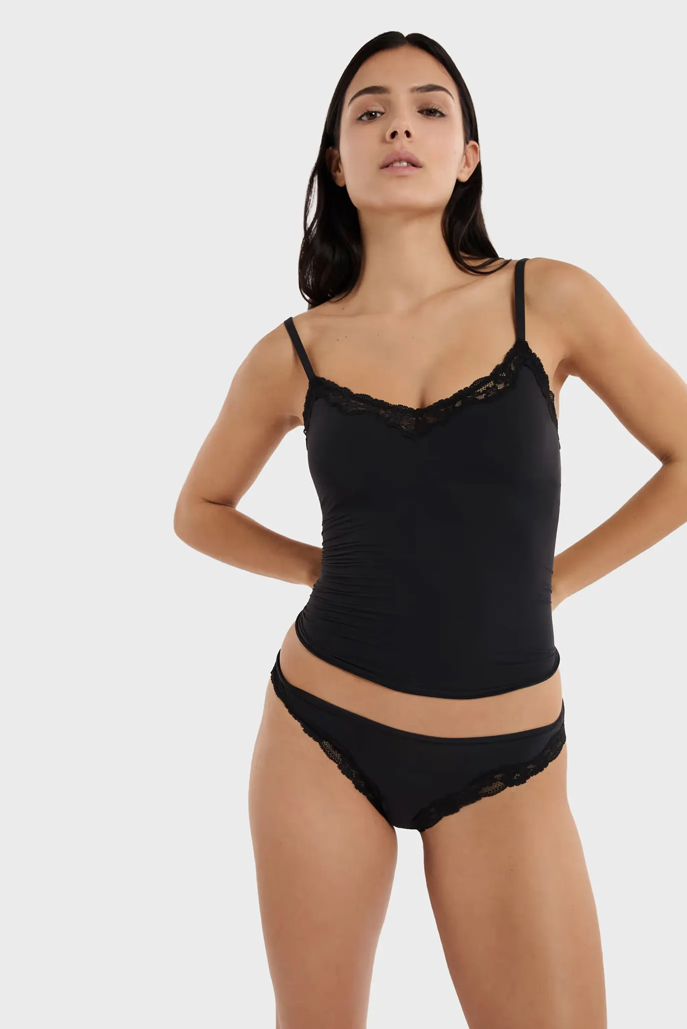 Трусы PURE SOFT LACE - TAN 4