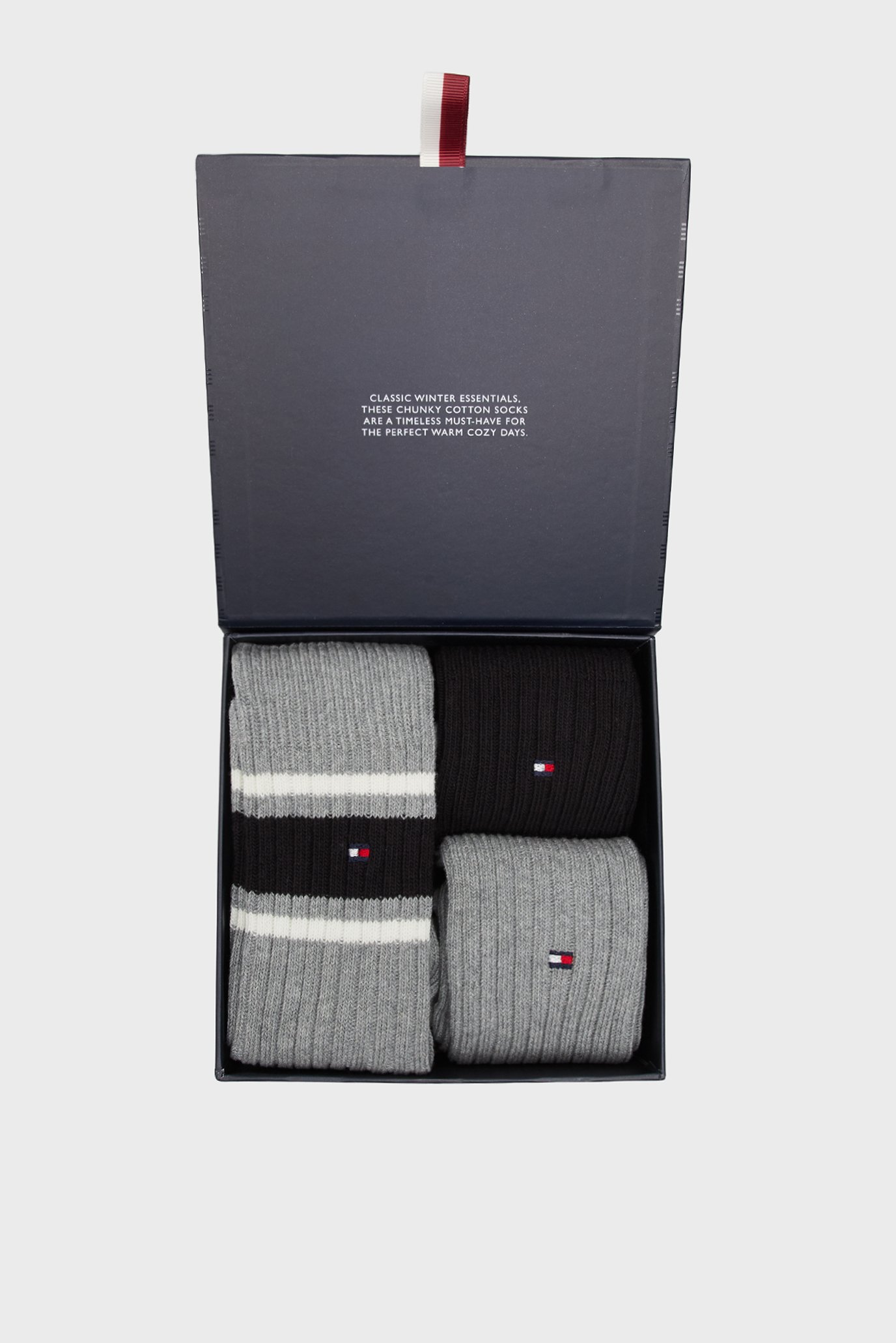 Мужские носки (3 пары) TH MEN SOCK 3P GIFTBOX BOOTSOCK 1