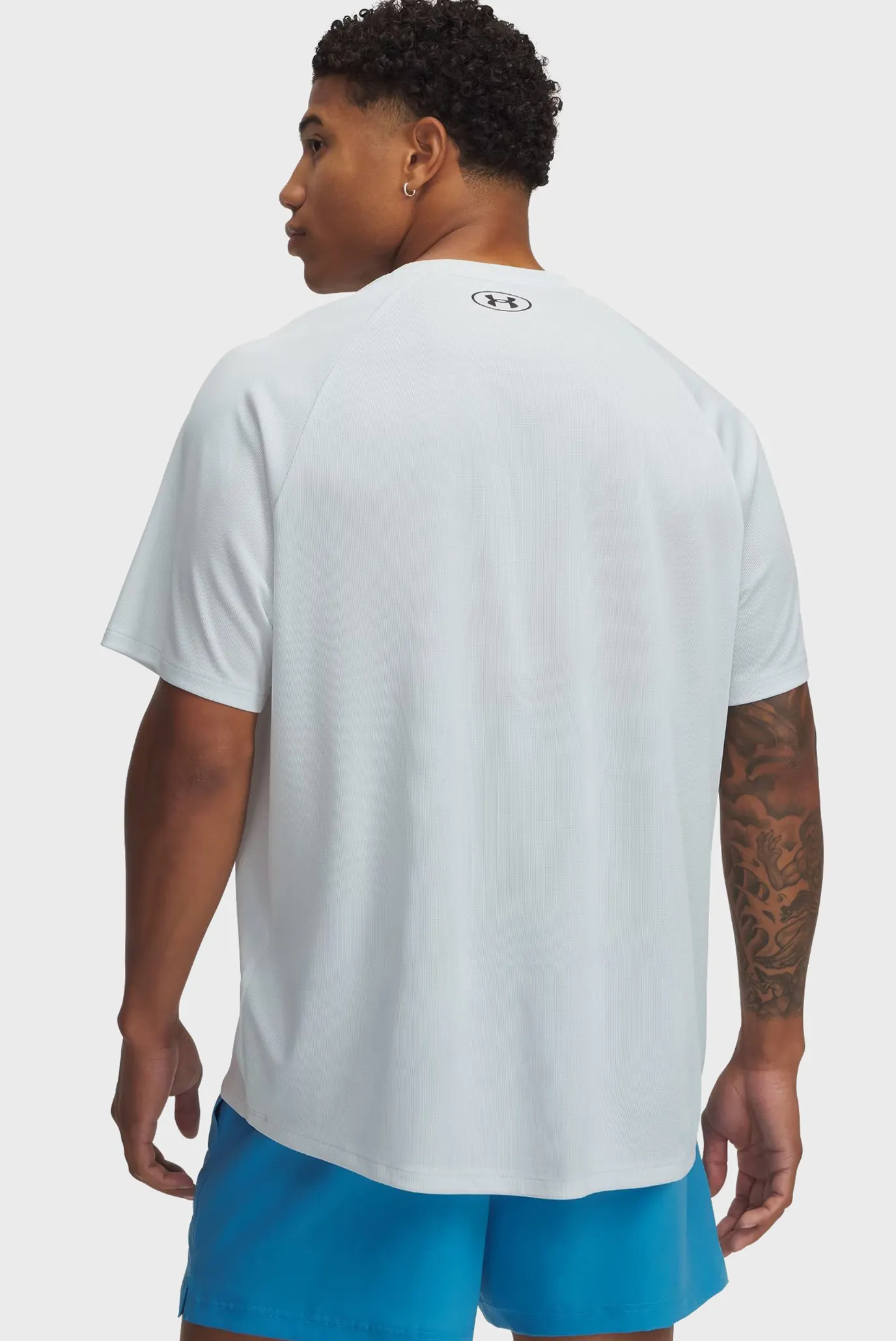 Футболка UA Tech Textured SS-GRY 2