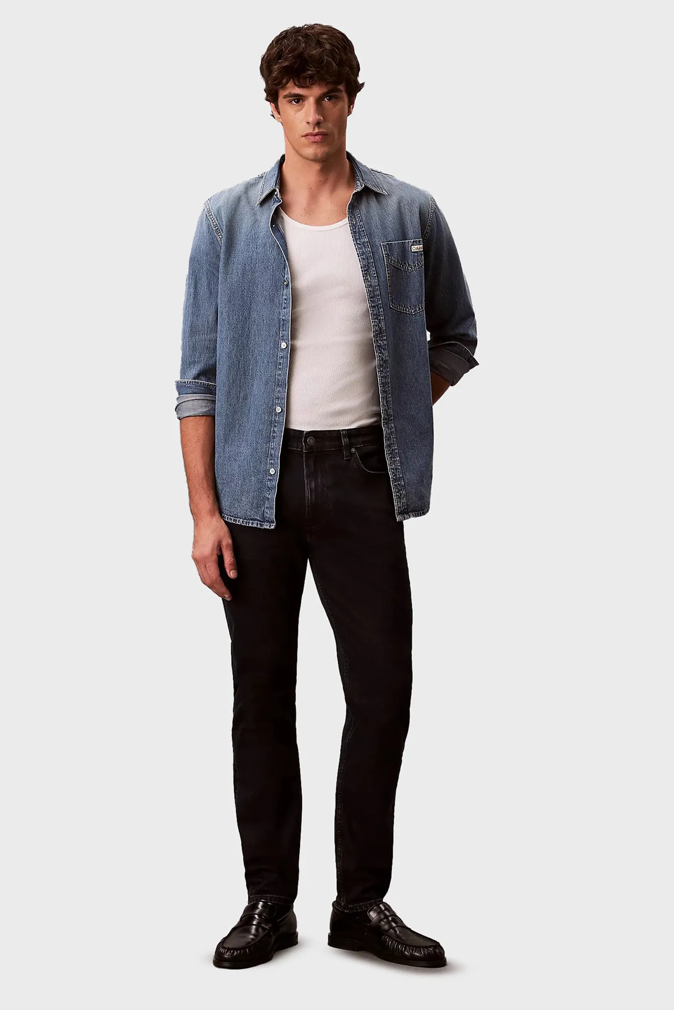 Джинсы SLIM TAPER BLUE BLACK STONE SW J 2