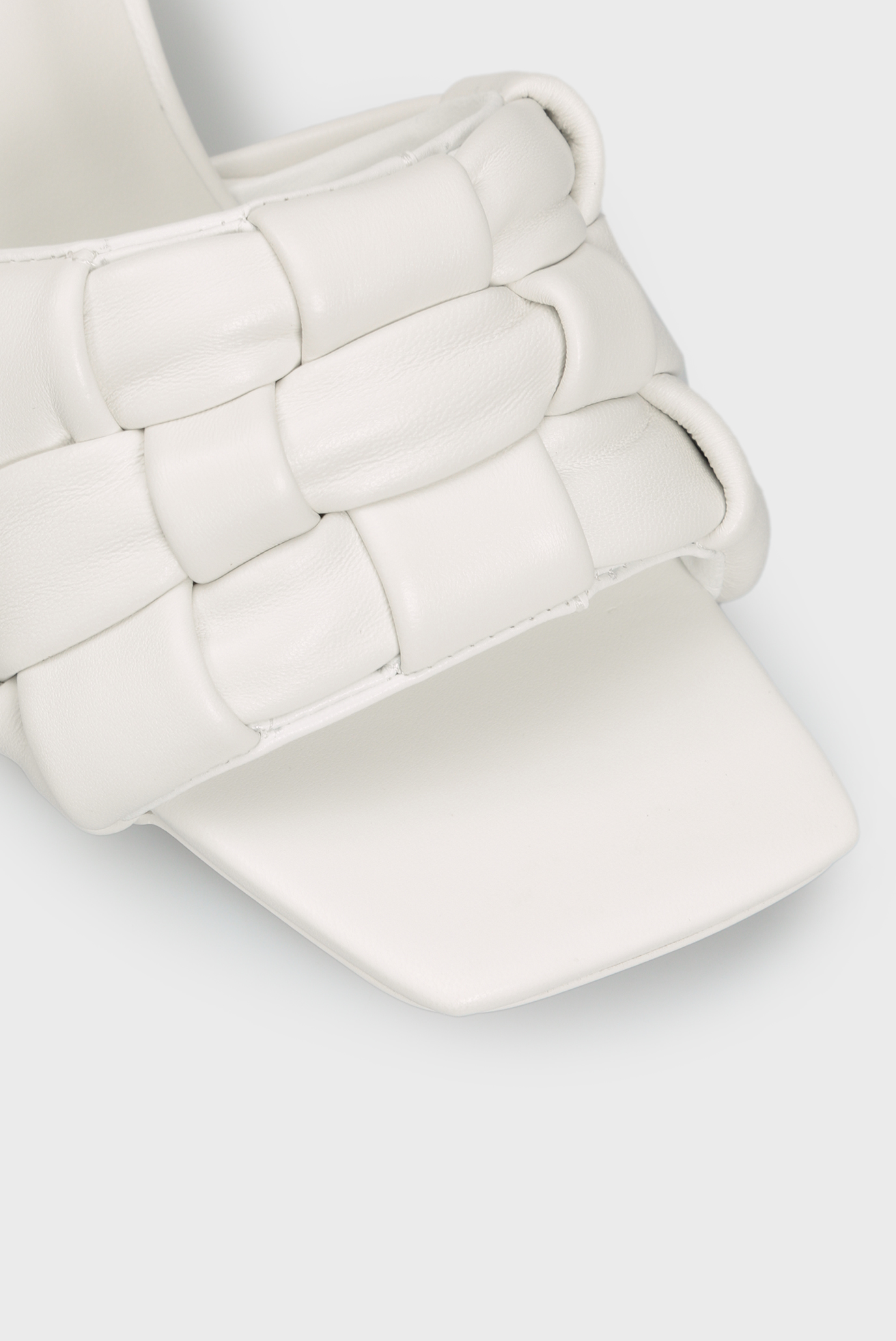 Женские белые кожаные мюли AylaPRPY Женские белые кожаные мюли Ayla 8