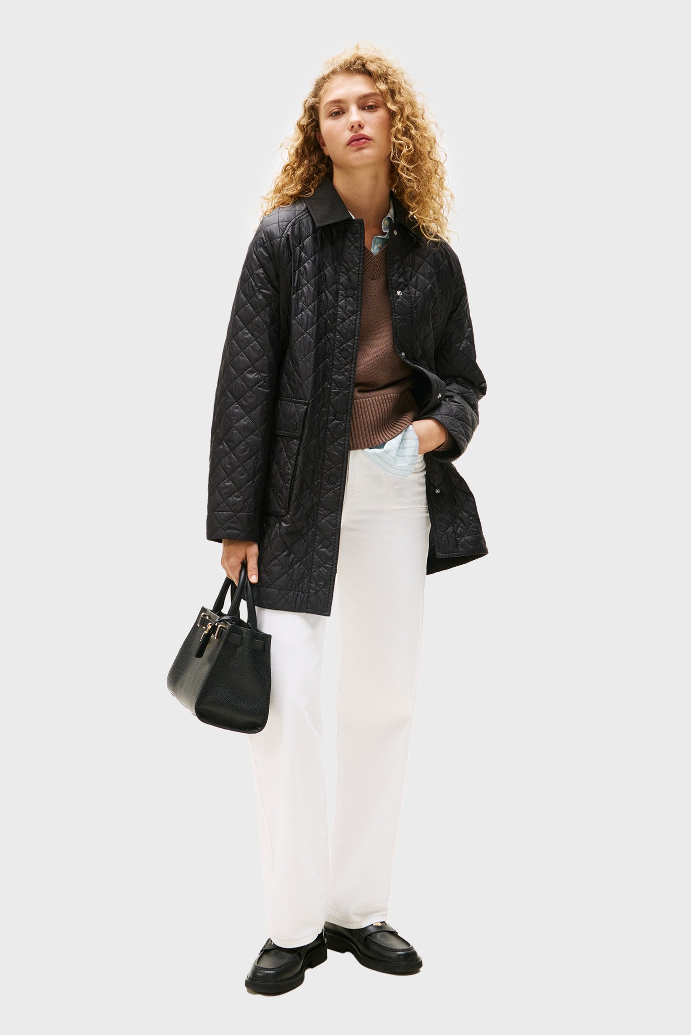 Куртка демисезонная/PADDED NYLON REG QUILTED COAT 1