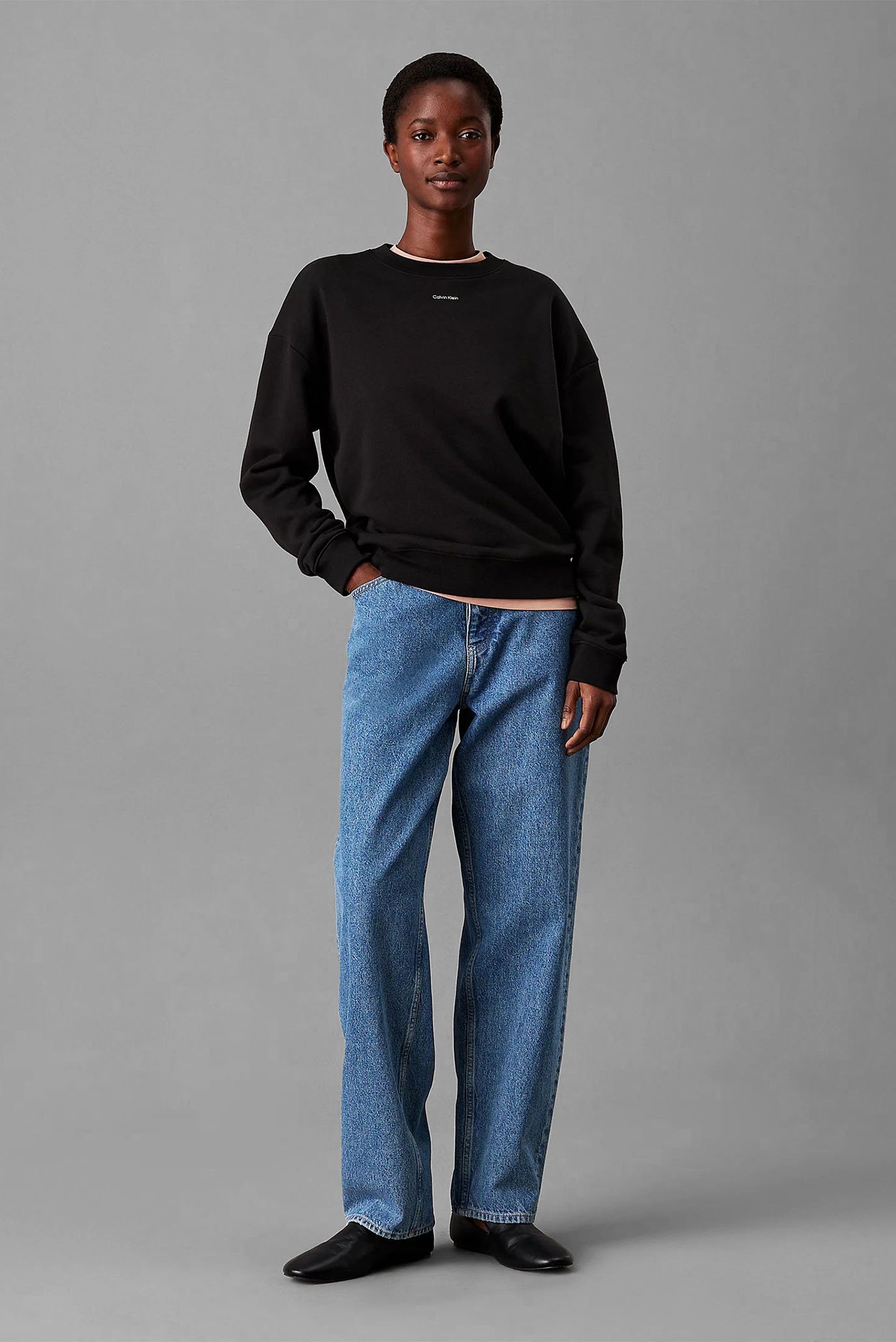 Свитшот NANO LOGO CREW NECK SWEATSHIRT 2