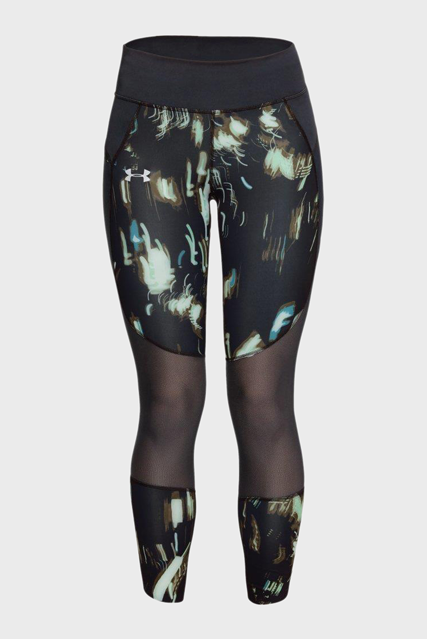 Женские черные тайтсы UA SpeedPocket 9