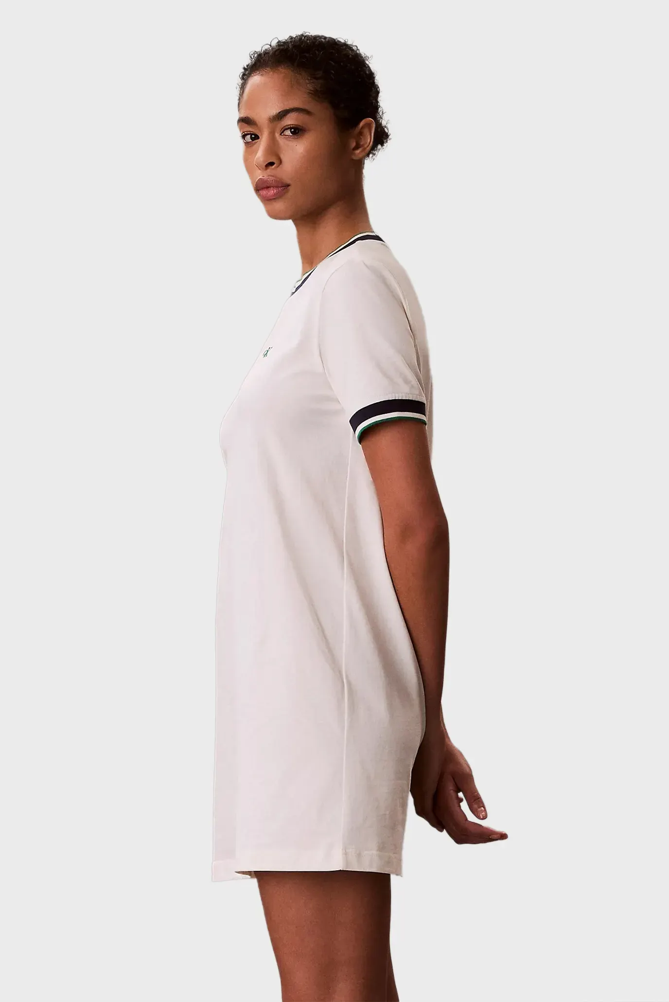 Платье SS CTN MONOGRAM STRIPE TRIM MINI 3